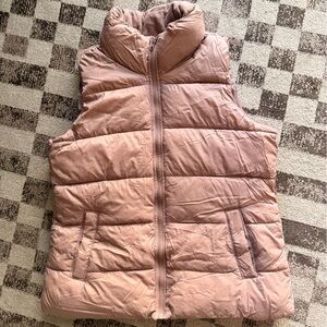 Old Navy Pink Puffer Vest
